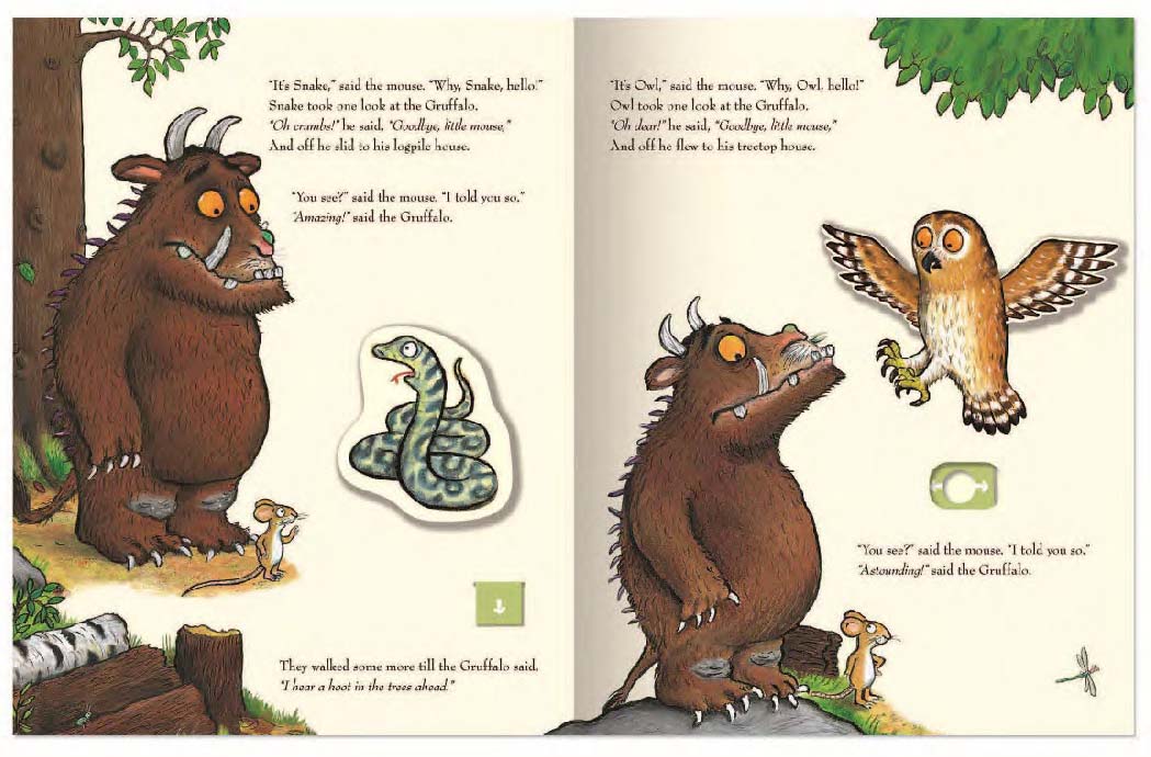 The Gruffalo Pop-Up Book by Julia Donaldson and Axel Scheffler