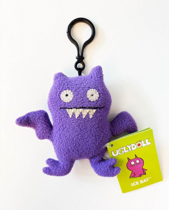 Uglydoll Ice Bat Backpack Clip