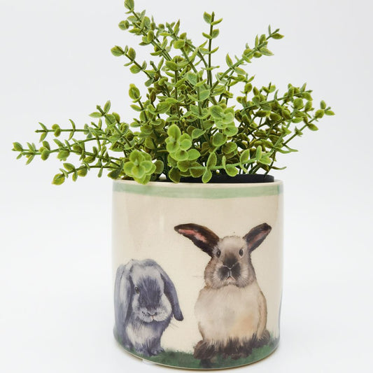 Urban Products Bunny Planter Brown 12cm