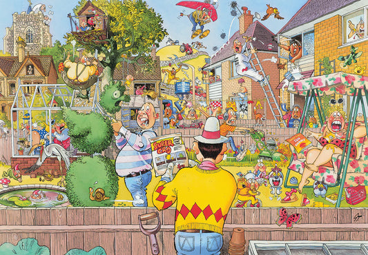 Wasgij? 1000pc Jigsaw Puzzle Retro Original #6 Blooming Marvelous