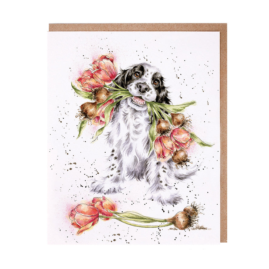 Wrendale Country Set Greeting Card Blooming with Love