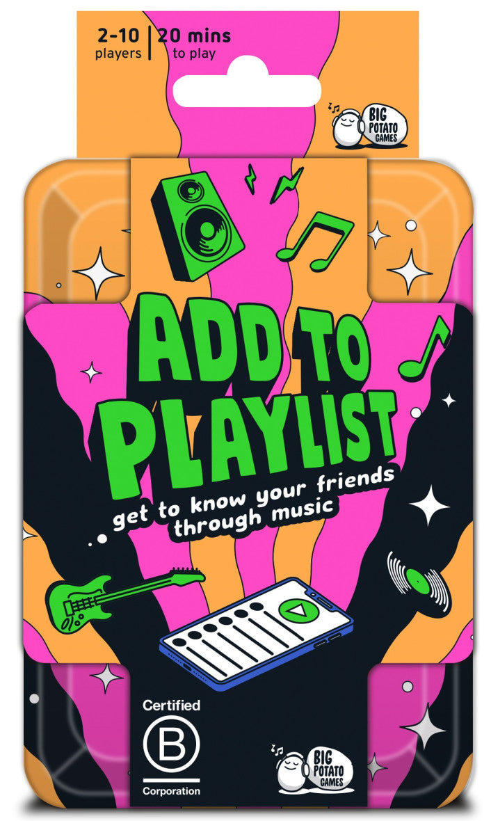 Add to Playlist Travel Edition Card Game
