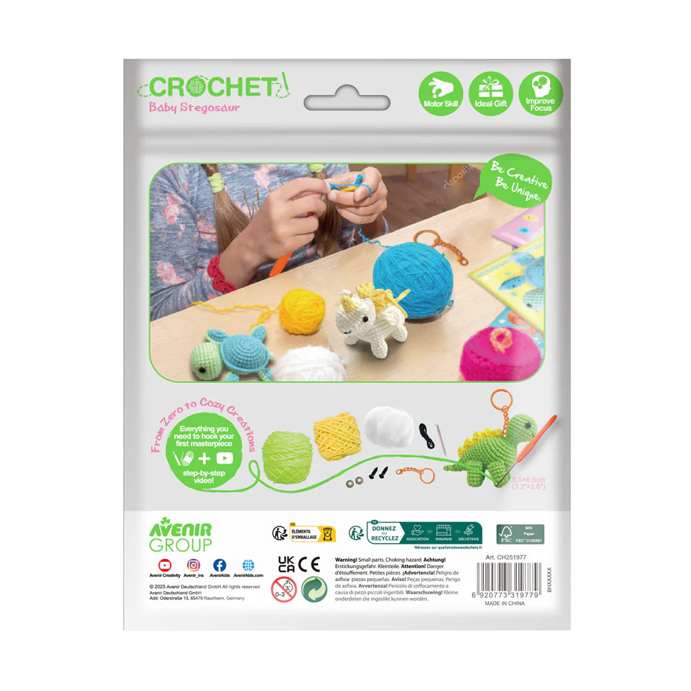 Avenir Crochet Baby Stegosaur