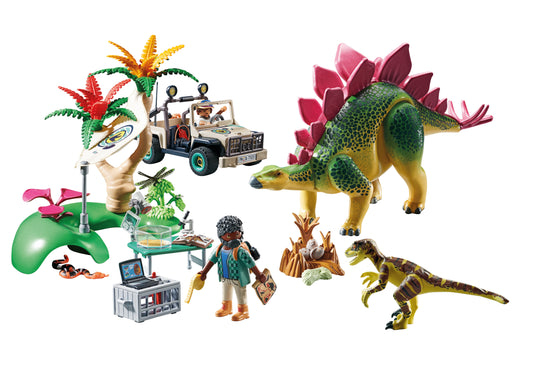 Playmobil Research Camp With Dinos
