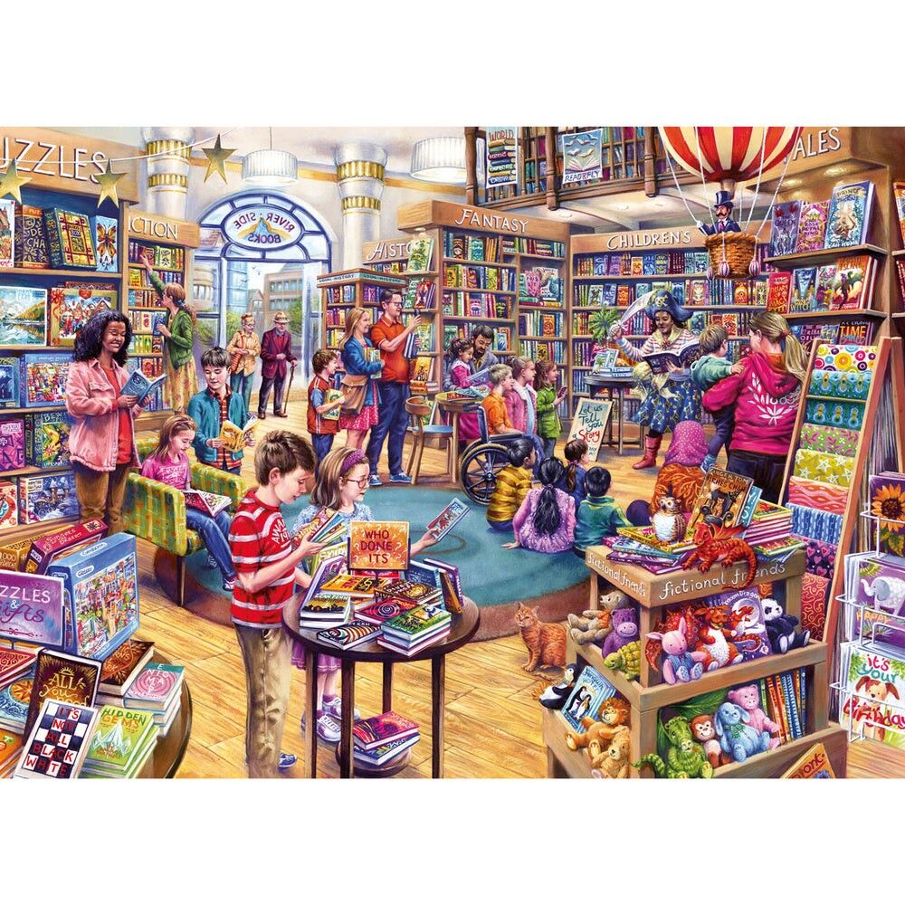 Gibsons 500pc XL Jigsaw Puzzle Page Turners