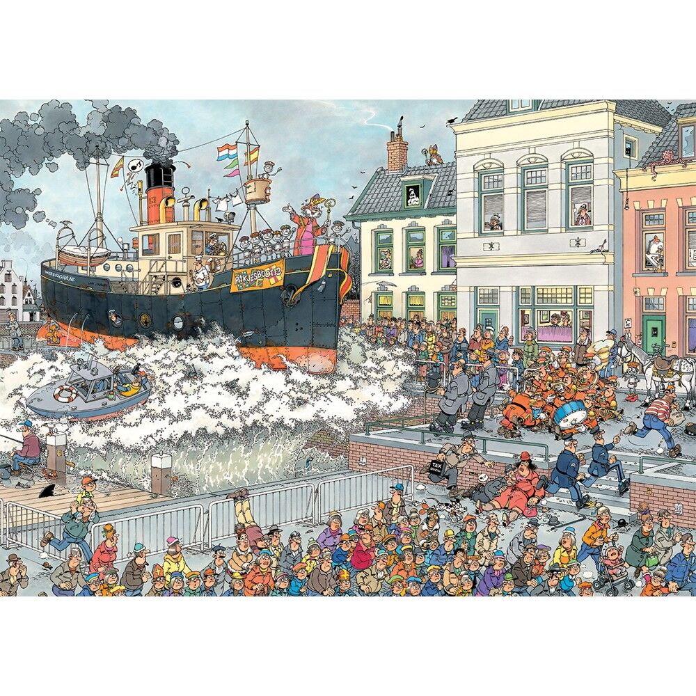 Jan Van Haasteren 1000pc Jigsaw Puzzle St Nicholas Parade