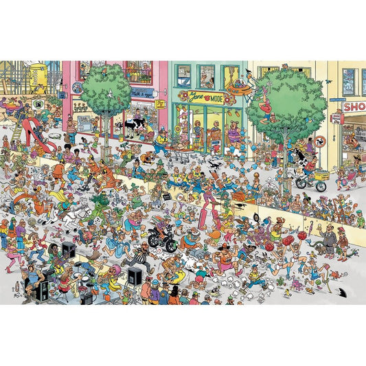 Jan Van Haasteren 1500pc Jigsaw Puzzle Pumped Up