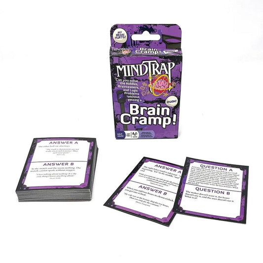 Mindtrap Brain Cramp Card Game