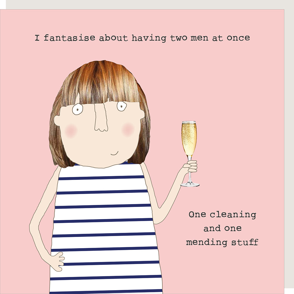 Rosie Made a Thing Greeting Card Fantasy