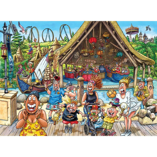 Wasgij? 1000pc Original Jigsaw Puzzle Efteling World of Sindbad