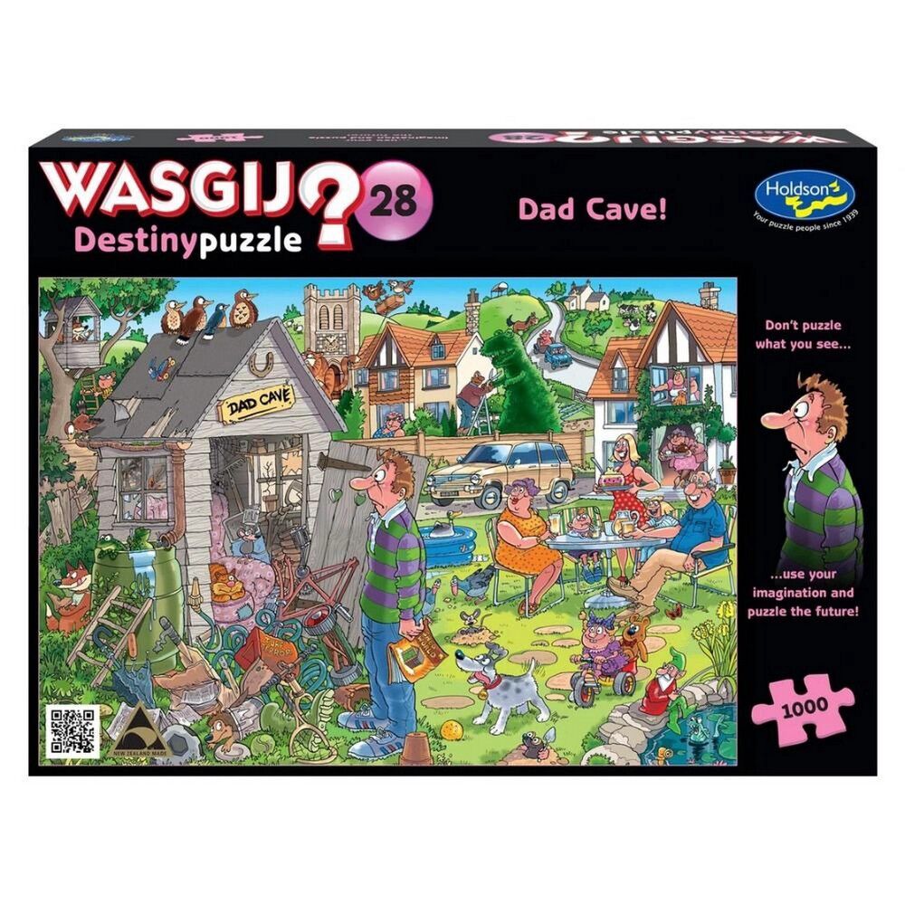 Wasjig? 1000pc Destiny Jigsaw Puzzle #28 Dad's Cave