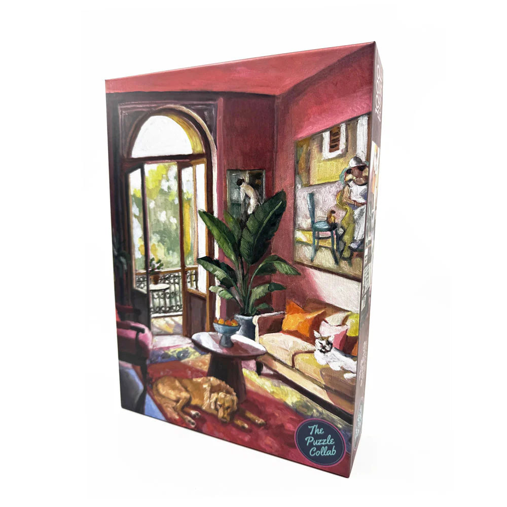 The Puzzle Collab 1000pc Jigsaw Puzzle The Red Rug