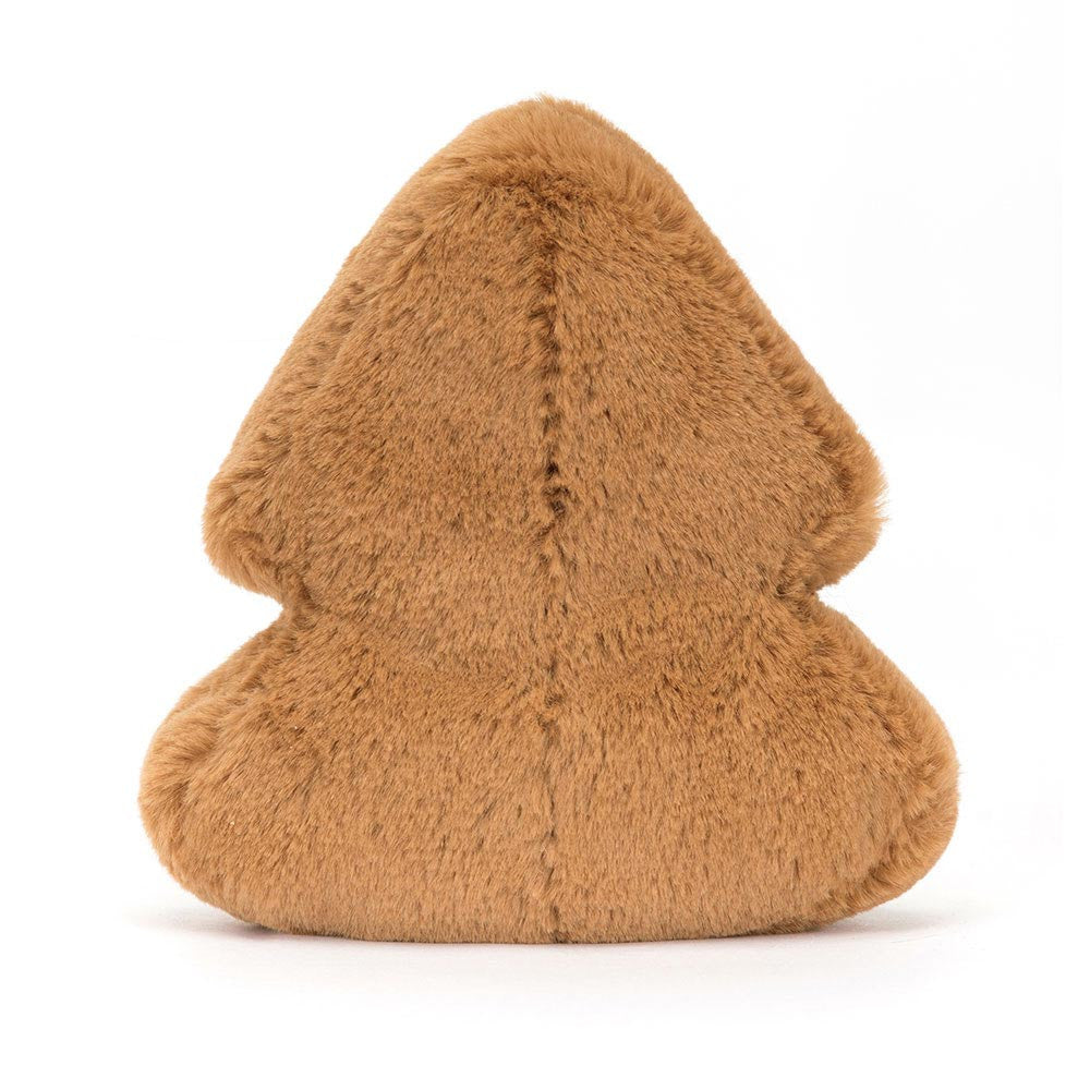 Jellycat Amuseable Tree Cookie plush toy – soft smiling biscuit with festive Christmas design