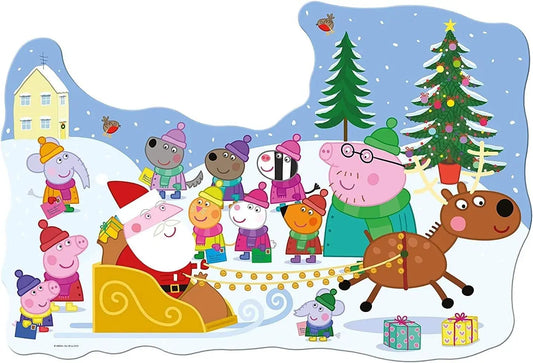 Ravensburger 32pc Giant Floor Jigsaw Puzzle Peppa's Christmas Wish