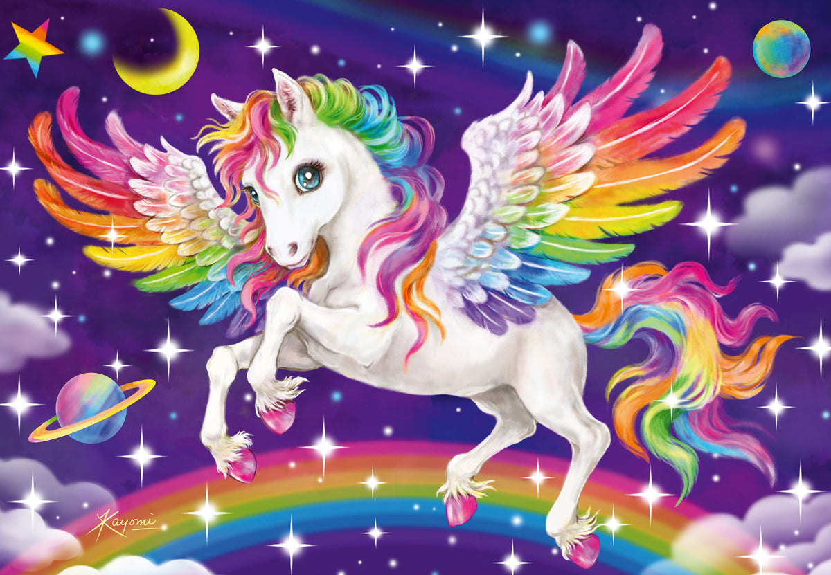 Ravensburger 2x24 Jigsaw Puzzle Unicorn and Pegasus