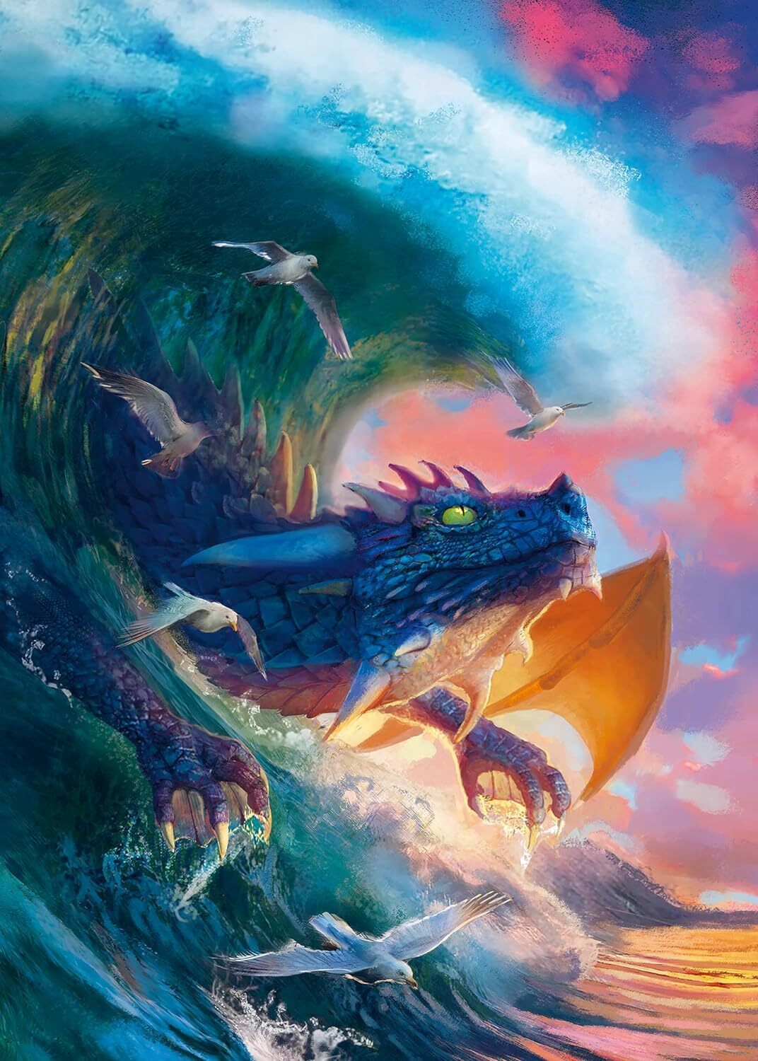 Ravensburger 1000pc Jigsaw Puzzle Dragon Race
