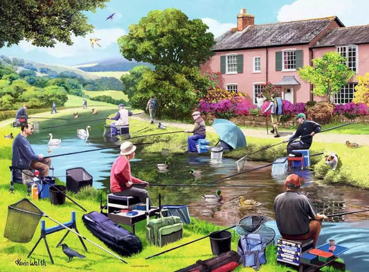 Ravensburger 4x500pc Jigsaw Puzzle Happy Days 7 Favorite Pastimes