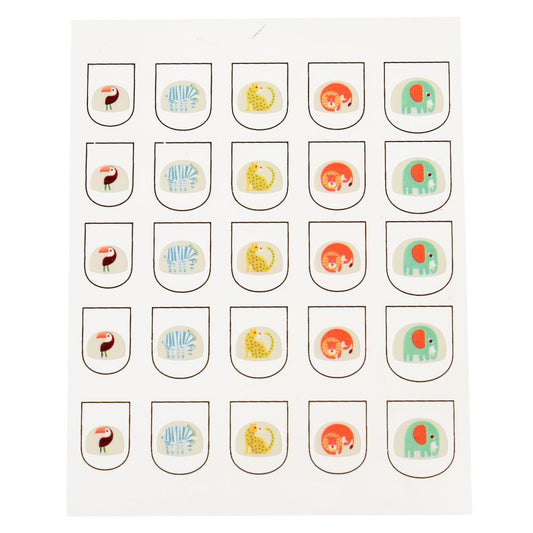 Rex London Nail Stickers Wild Wonders