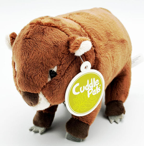Cuddle Buddies Plush Wombat Standing 19cm