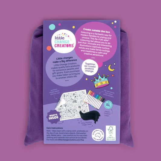 Re-Fun-able Reusable Colouring Set Spellbound