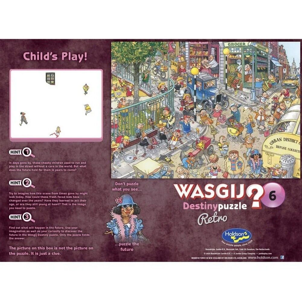 Wasgij? 500pc XL Destiny Puzzle #6 Child's Play
