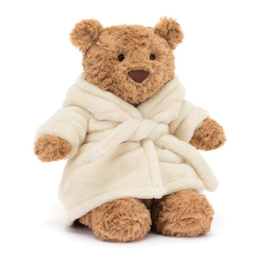 Jellycat Plush Bartholomew Bear Bathrobe