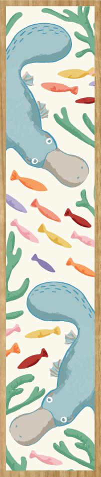 Wirihana Design Platypus Wooden Bookmark