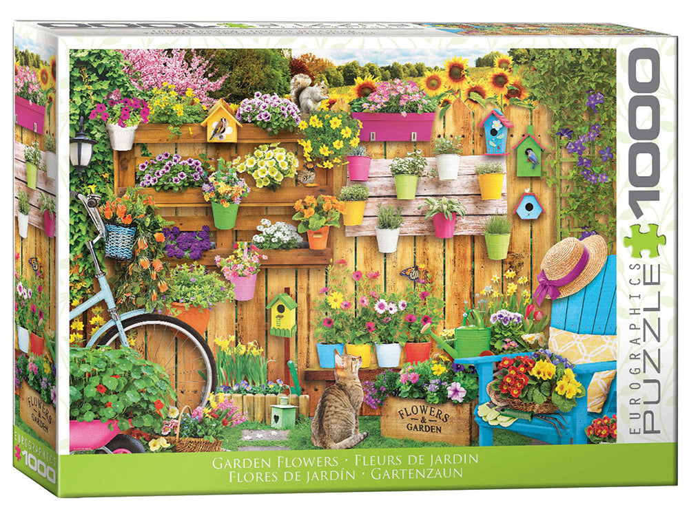Eurographics 1000pc Jigsaw Puzzle Garden Flowers