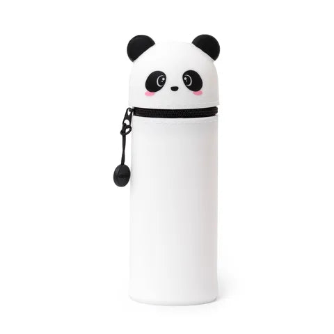 Legami Kawaii 2 in 1 Soft Silicone Pencil Case - Panda
