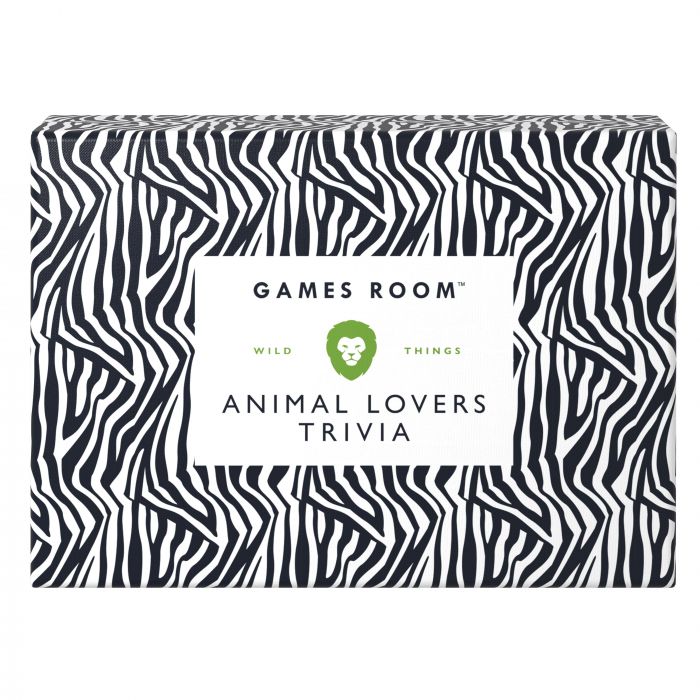 Games Room Animal Lovers Trivia Card Game