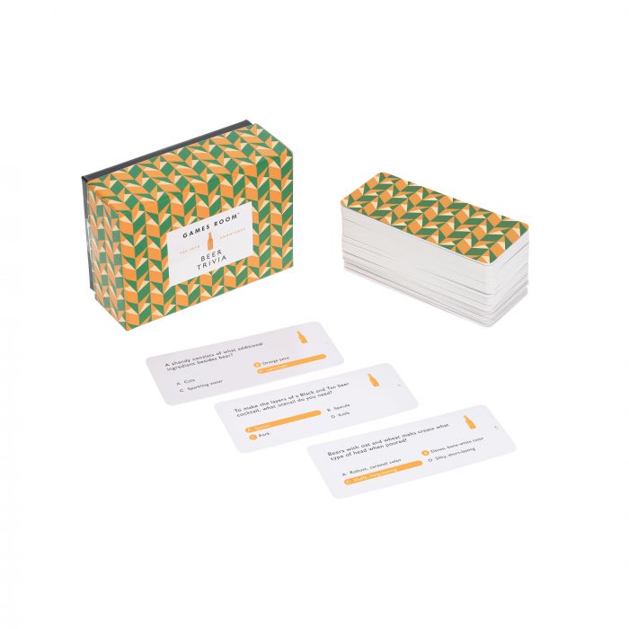 Games Room Beer Trivia Card Game