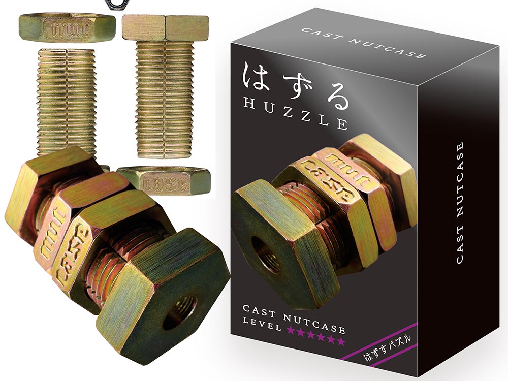Hanayama Cast Brainteaser Level 6 Nutcase