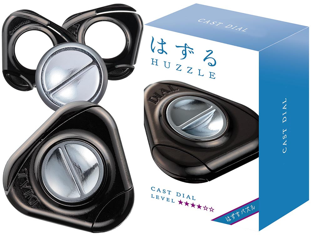 Hanayama Cast Dial Level 4 Brainteaser Game
