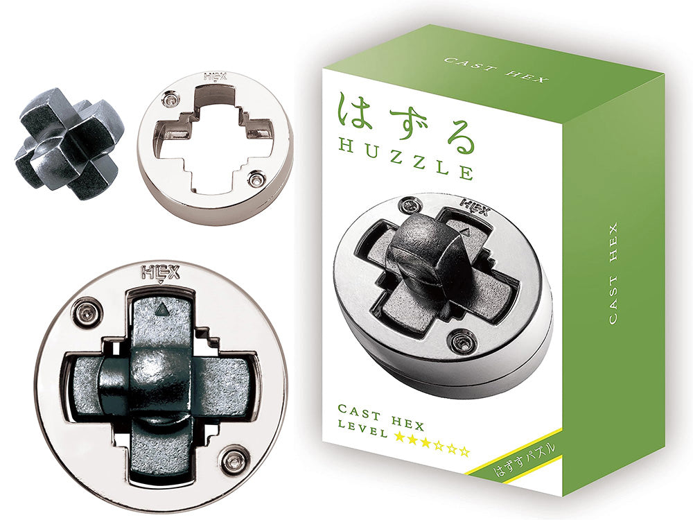 Hanayama Cast Brainteaser Level 3 Hex
