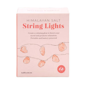 IS Gift Himalayan Salt String Lights Illuminate 1.6m