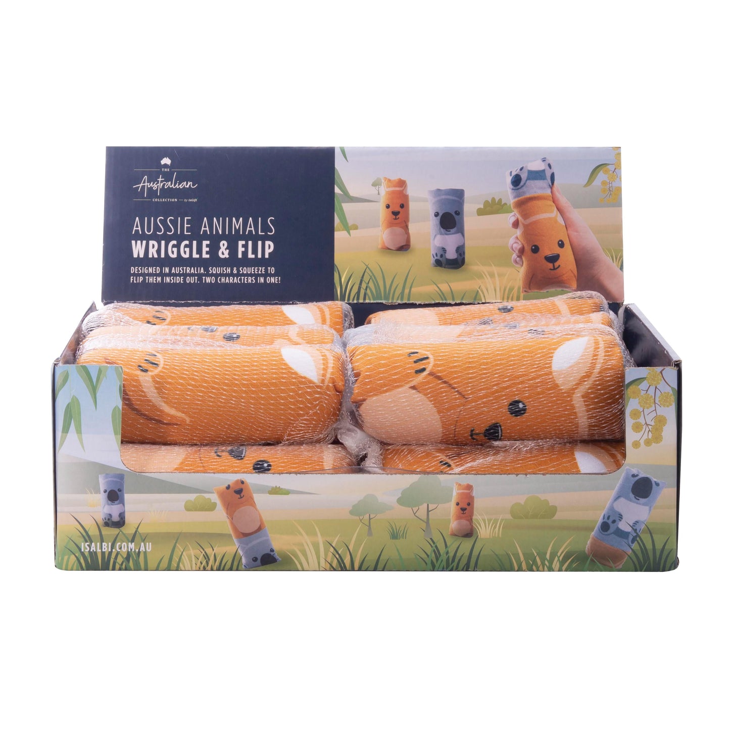 The Australian Collection Aussie Animals Wriggle & Flip