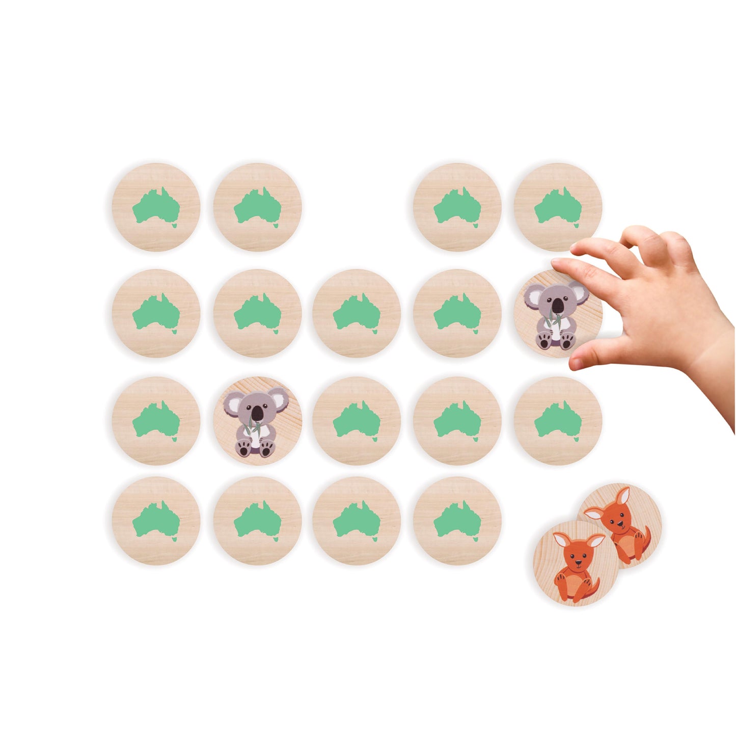 The Australian Collection Aussie Animals Memory Game