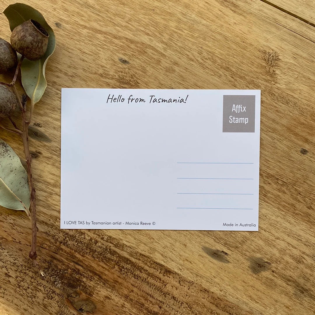 Pigment by Monica Reeve Postcard Love Tas