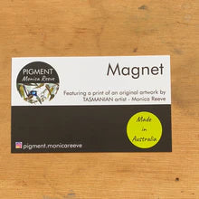 Pigment by Monica Reeve Magnet Tasmanian Wildflowers