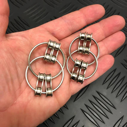 Kaiko Silver Small Double Loop