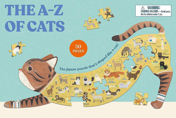 The A - Z of Cats 50 Piece Jigsaw Puzzle