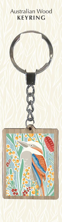 Wirihana Design Kookaburra Keyring