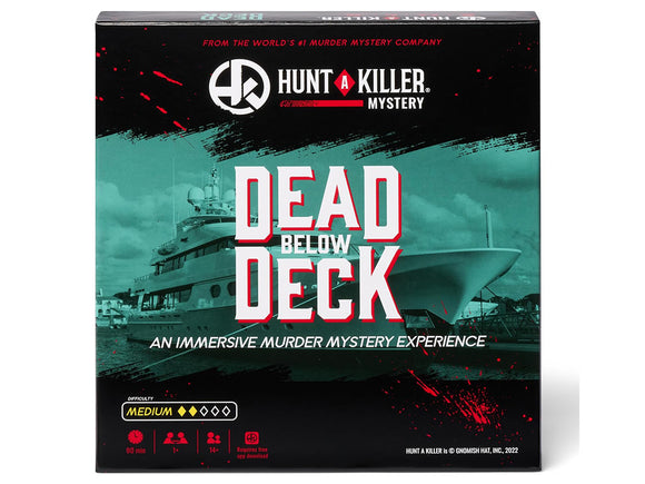 Hunt A Killer Mystery Dead Below Deck