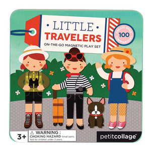 Petite Collage Funny Faces Magnetic Travel Play set