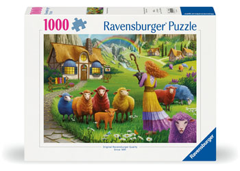 Ravensburger 1000pc Jigsaw Puzzle The Happy Sheep Yarn Shop