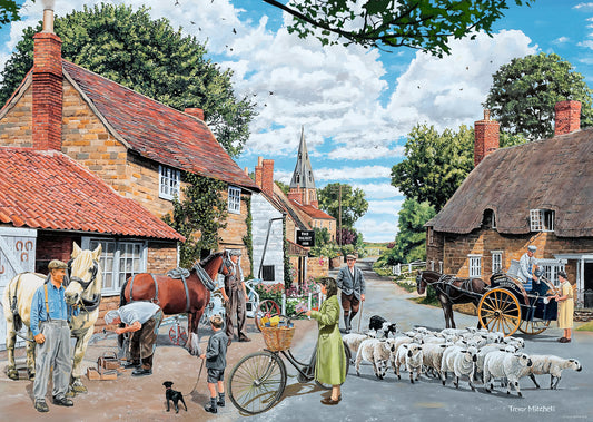 Ravensburger 1000pc Jigsaw Puzzle The Village Farrier
