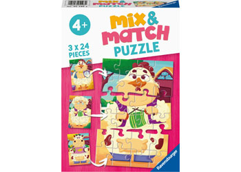 Ravensburger 3x24pc Jigsaw Puzzle Mix & Match My Farm Friends
