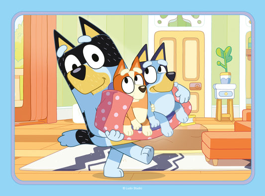 Ravensburger 4x42 pc Jigsaw Puzzle Bluey Gotta Be Done! Bumper Pack