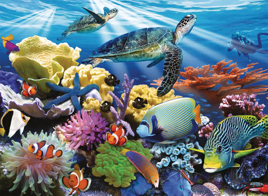 Ravensburger 200pc Jigsaw Puzzle Ocean Turtles