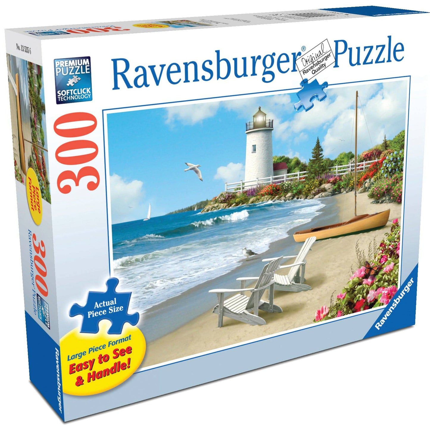 Ravensburger 300pc Jigsaw Puzzle Sunlit Shores Large Format